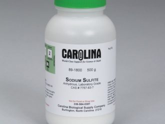 Sodium Sulfite, Anhydrous, Laboratory Grade, 500 g