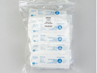 Syringe, 10 mL, Pack of 20