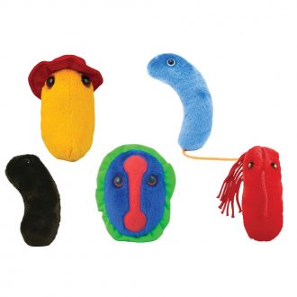 GIANTmicrobes® Plagues from History Plush Set