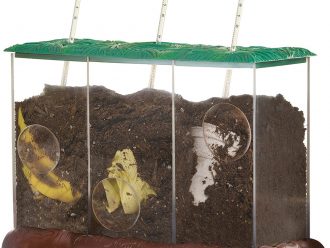 See-Through Compost Container