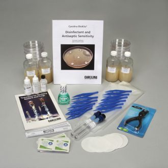 Carolina BioKits®: Antiseptic Versus Disinfectant Sensitivity Classroom Kit (with perishables)