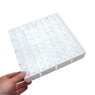 Quads, 4-Cell Foam Planters, Pack of 16