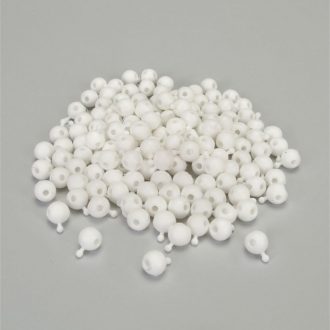 DNA Simulation White 4-Way Beads, Pack of 280