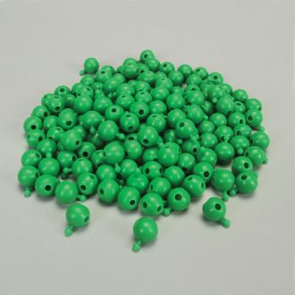 DNA Simulation Green 4-Way Beads, Pack of 300