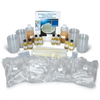 Evolution in Real Time: Bacteria and Antibiotic Resistance 8-Station Kit (with voucher)
