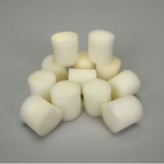 Drosophila Anti-Mite Vial Plugs, Pack 12