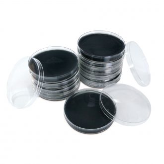 Black Agar Plates, for Small Seed, Pack of 10
