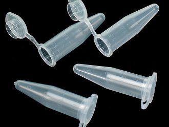 Microcentrifuge Tubes, Polypropylene, Nonsterile, 1.5 mL, Pack of 1,000