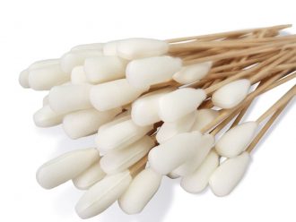 Foam Swabs, 6'', Pack of 50