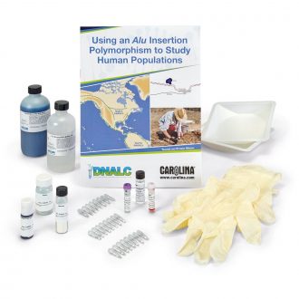 Human Alu DNA Extraction, Amplification, and Electrophoresis Kit with CarolinaBLU® Stain (with perishables)