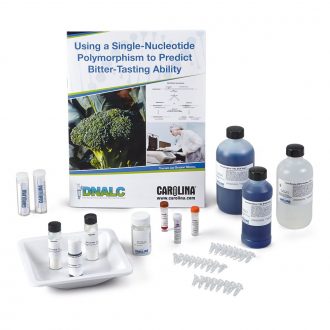 PTC Taster: Extraction, Amplification, and Electrophoresis Kit with CarolinaBLU® and 0.2-mL Tubes (with perishables)
