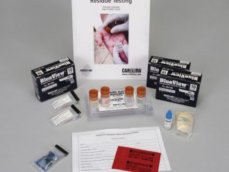 Gunshot and Explosive Residue Testing Kit