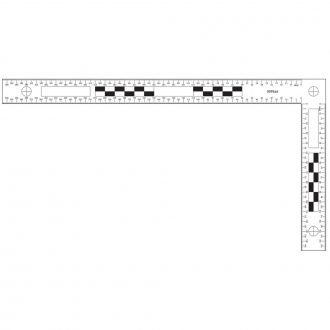 Sirchie® Reversible Scale, 300 x 150 mm
