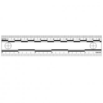 Photo Evidence Scales, White, Pack of 10