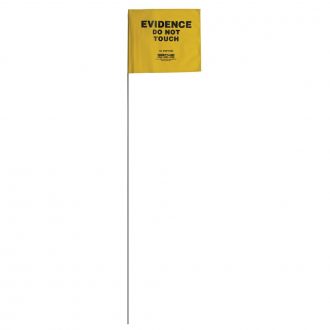 Yellow Evidence Marking Flags, Pack of 100