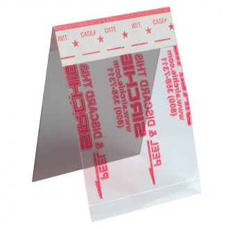 Hinge Fingerprint Lifter, Translucent, 1-1/2 x 2'', Pack of 24