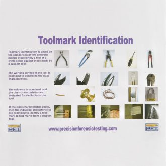 Toolmark Identification Poster