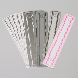 Rulers, Vinyl, 6'', Combo Pack of 10