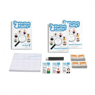 Who Took Fluffy?™: Fingerprint Analysis Lab Kit for 15 Students