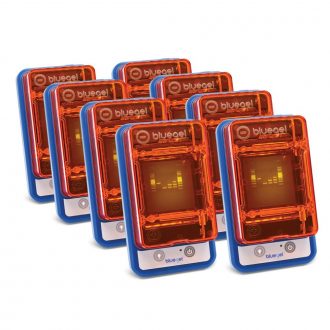 blueGel™ Integrated Electrophoresis and Visualization System 8-Pack Bundle, US Plug