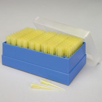 Micropipet Tips, Yellow, Non-Sterile, 1-200 µL, Case of 960