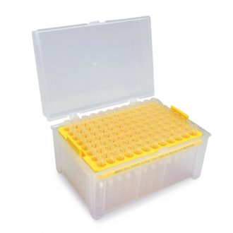 Filtered Micropipet Tips (2 to 20 µL), Sterile, Rack of 96