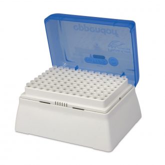 Micropipet Tips, Clear, Eppendorf®, 0.5-20 µL, Rack of 96