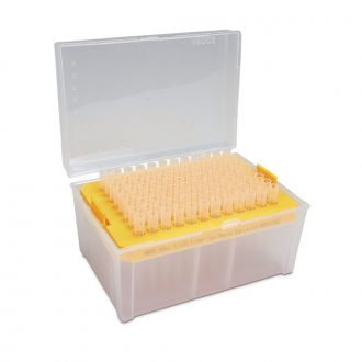 Filtered Micropipet Tips (2 to 200 µL), Sterile, Rack of 96