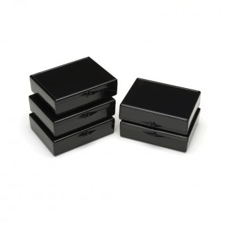 Western Blot Box, 4-5/8 x 3-1/2 x 1-1/8'', Black, Pack of 5