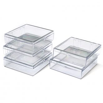 Western Blot Box, 4-9/16 x 4-9/16 x 1-1/4'', Pack of 5