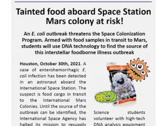 Food Safety Lab: Mars Colony at Risk! Kit