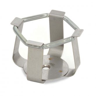 OHAUS Flask Clamp, 125 mL, Stainless Steel