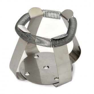 OHAUS Flask Clamp, 1 L, Stainless Steel