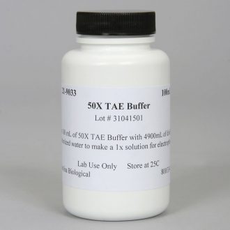 Tris-Acetate-EDTA (TAE), 100 mL