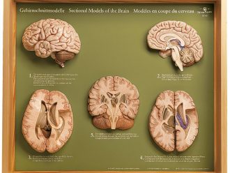 Somso® 5 Section Models of the Human Brain