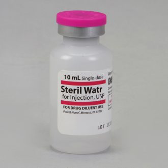 Demo Dose® Simulated Steril Water, 10 mL