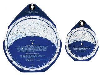 Night Sky Planisphere, 30-40 Degrees N