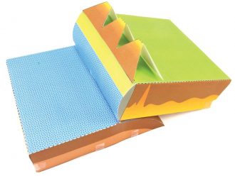 Origami Organelles™ 3-D Paper Model Kit: Plate Tectonics