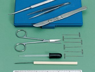 Dissecting Set, Biology Training, Molded Plastic Case
