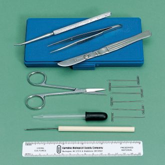 Dissecting Set, Biology Training, Molded Plastic Case