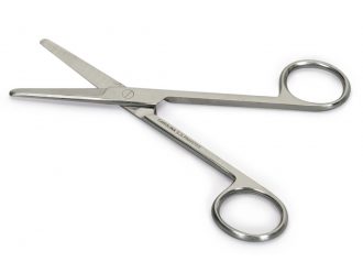 Dissecting Scissors, Mayo, Stainless Steel, Semi-Blunt, Straight, 5 1/2 in