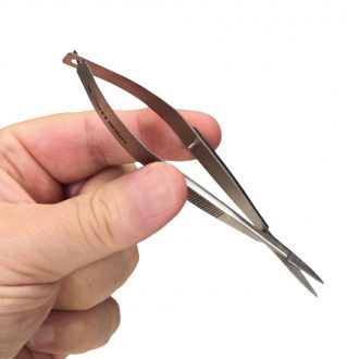 Iris Microdissecting Scissors, Stainless Steel, 1/2'' Blades, 4 3/4''