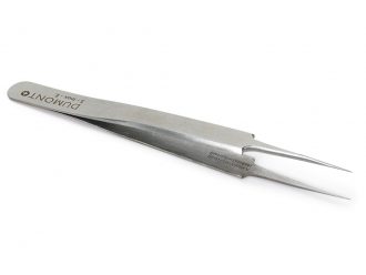 Precision Watchmaker's Forceps, Stainless Steel, Extra-Fine Point