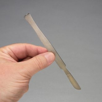 Student's Scalpel, Nickel Plated, One Piece, 1 1/2'' Blade, 6''