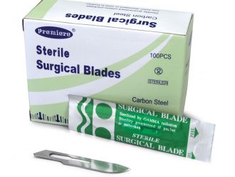 Scalpel Blades, Economy, No. 22, Fits Handle No. 4