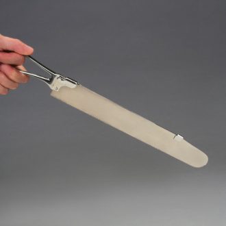 Charriere Bone Saw, Chrome, 8'' Cutting Edge, 11 1/2''