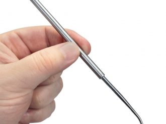 Mall Probe and Seeker, All Steel, Angular Semi-Blunt Tip, 6”