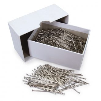 Dissecting Pins, Nickel-Plated, 2'', Box of 900