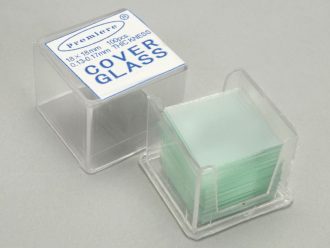Coverslips, Student-Quality, Glass, 18 x 18 mm, Box of 100