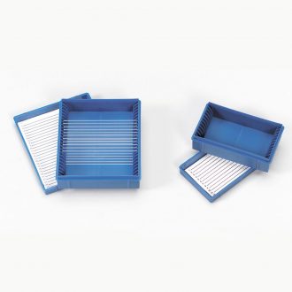 Carolina® Blue Box, Holds 12 Microscope Slides